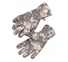 Перчатки тактические Softshell Tactical Gloves, Waterproof (для влажной и холодной погоды), цвет Цифровой серый (ACUPAT)