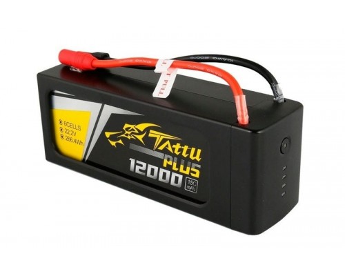 Аккумулятор Tattu Plus 12000мАч 6S 15C 22,2В LiPo