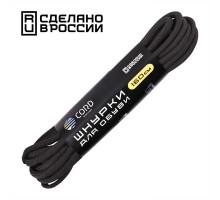 Шнурки CORD Паракордовые 160см (черные)