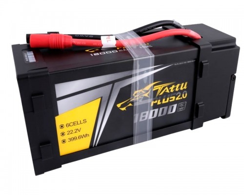 Аккумулятор Tattu Plus 2.0 18000мАч 6S 15C 22,2В LiPo