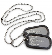 ЖЕТОНЫ АРМЕЙСКИЕ DOG TAGS