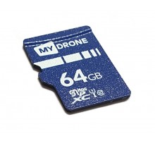 Карта памяти 64Gb MyDrone microSDXC Class 10 UHS-I U3 (MIXZA)