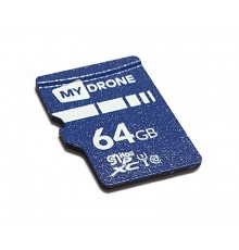 Карта памяти 64Gb MyDrone microSDXC Class 10 UHS-I U3 (MIXZA)