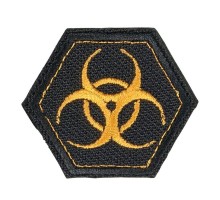 Патч Biohazard (45х52 мм)