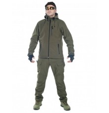 Тактический костюм мужской софтшелл (Softshell) GONGTEX ASSAULT, до -10С, цвет Олива (Olive)