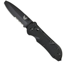 Тактический складной нож со стропорезом 9160 SBK Benchmade