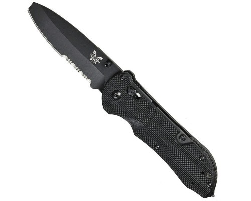 Тактический складной нож со стропорезом 9160 SBK Benchmade