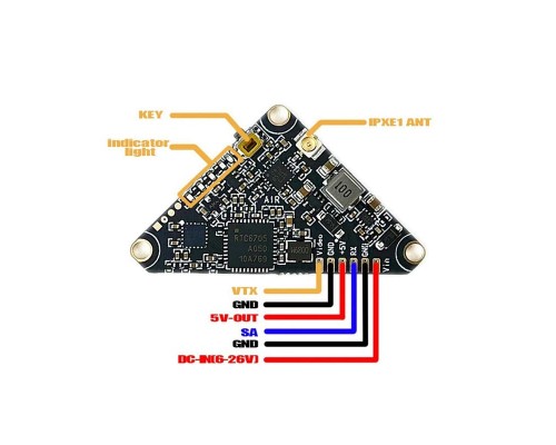 Видеопередатчик DarwinFPV VT5804 5,8 ГГц 400 мВт