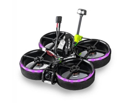 Квадрокоптер Flywoo CineRace20 V2 Neon LED HD с RunCam Link (BNF-DJI)