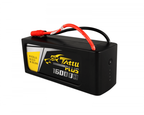 Аккумулятор Tattu Plus 16000мАч 6S 15C 22,2В LiPo