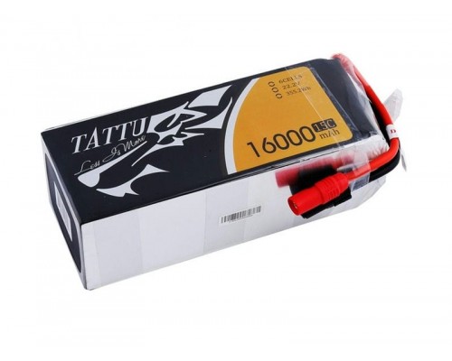 Аккумулятор Tattu 16000мАч 6S 15C 22,2В LiPo