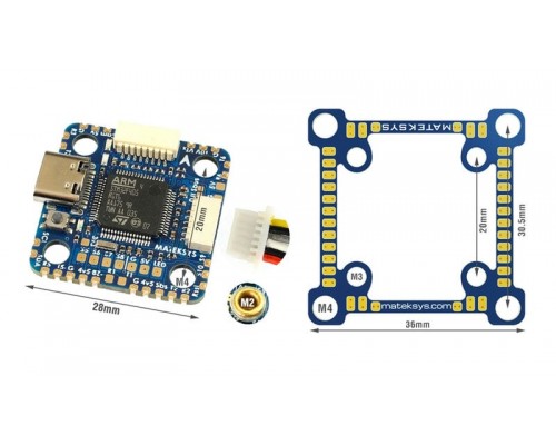 Полётный контроллер MATEKSYS F405-miniTE