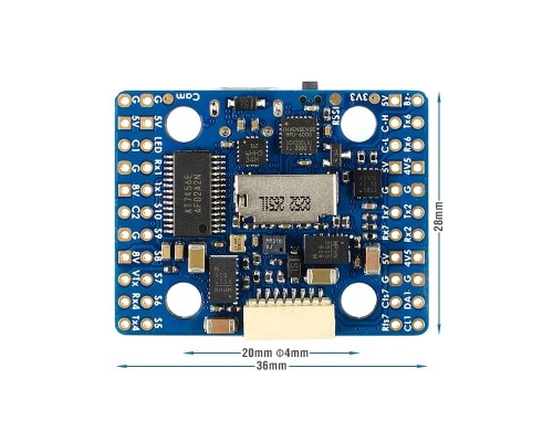 Полётный контроллер MATEKSYS H743-MINI V3