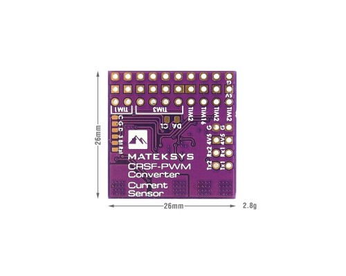 Преобразователь сигнала MATEKSYS CRSF-PWM-C