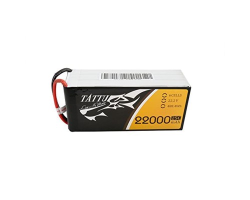 Аккумулятор Tattu 22000мАч 6S 25C 22,2В LiPo