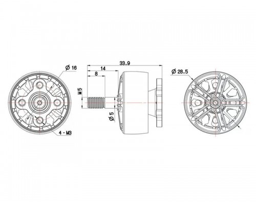 Мотор BrotherHobby GOM 2207.5