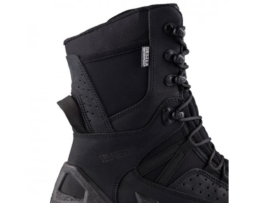 Тактические ботинки Vaneda Tactical 1191 Pro Mid On Duty Black Nubuck Boot высокие черные