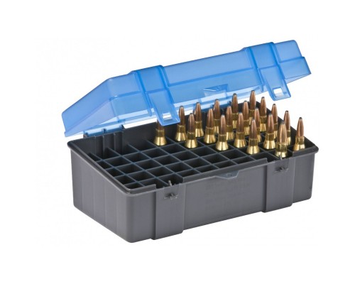 Коробка Plano для 50 патронов кал. .220 Swift, .243 Win, .257 Roberts, .270WSM, .300WSM, .308Win