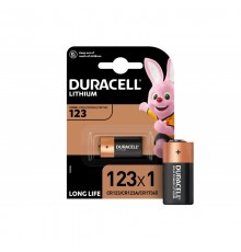 Литиевая батарейка Duracell CR123 ULTRA 3V