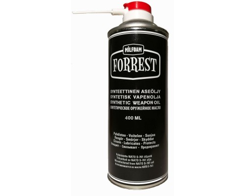 Масло milfoam forrest synthetic для чистки защиты и смазки, 400 мл