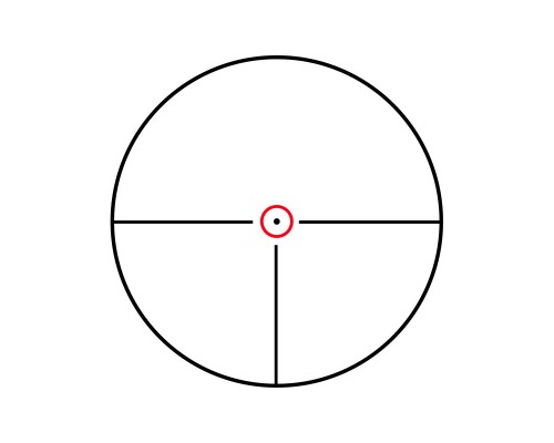 Прицел Konuspro M-30 1-6х24, сетка Center Dot